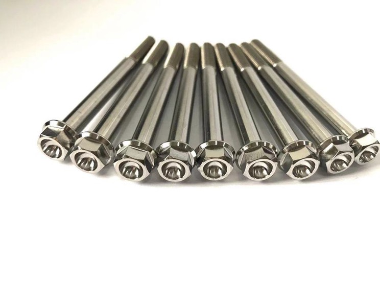 GR2 Titanium Flange Bolts GR2 Titanium Flange Bolts